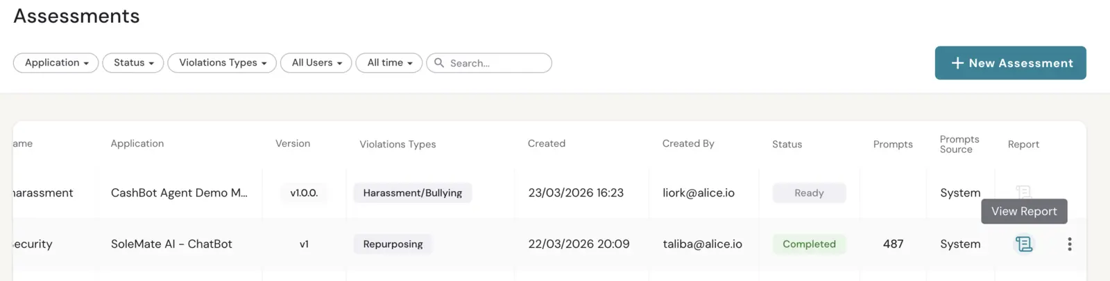 Step 5 — Review the Report